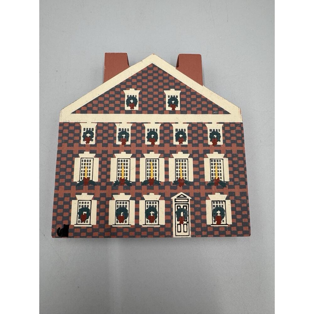 1988 Cats Meow Philadelphia Christmas Series Graff House Decor READ DETAILS